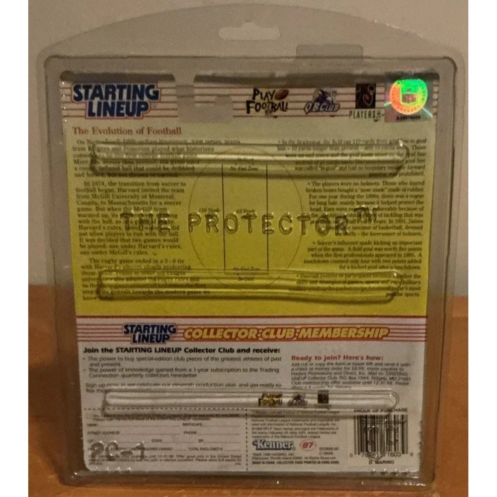 1998 Dan‎ Marino Kenner Starting Lineup Miami Dolphins Figure New In Packaging
